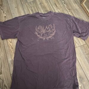 Men's Purple Graphic T-Shirt